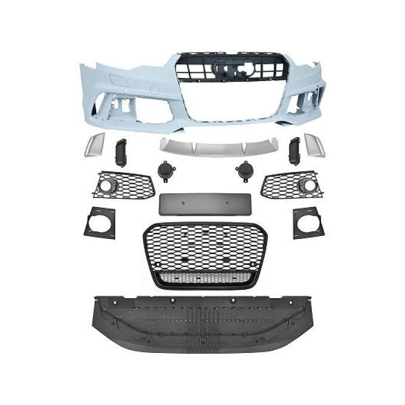 Pare-chocs avant – Audi A6 15-18 – version Sport