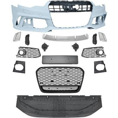 Pare-chocs avant – Audi A6 15-18 – version Sport