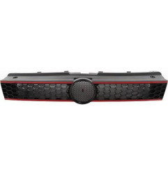 Grille de calandre – Volkswagen Polo 6C/6R 09-14 – finition rouge/noir