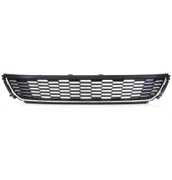 Grille centrale de pare-chocs avant chromée – Volkswagen Polo 09- – réf. 6R08536719B9