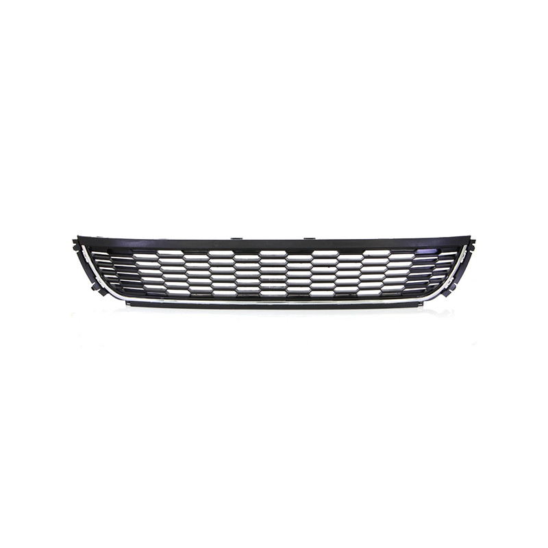 Grille centrale de pare-chocs avant chromée - Volkswagen Polo 09- - réf. 6R08536719B9
