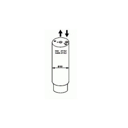Bouteille déshydratante ALFA ROMEO 145 / 146 du 06/1994 au 10/2000  4478130370 | 5766670200 | 60617282 Voir plus | 60626904 | 60